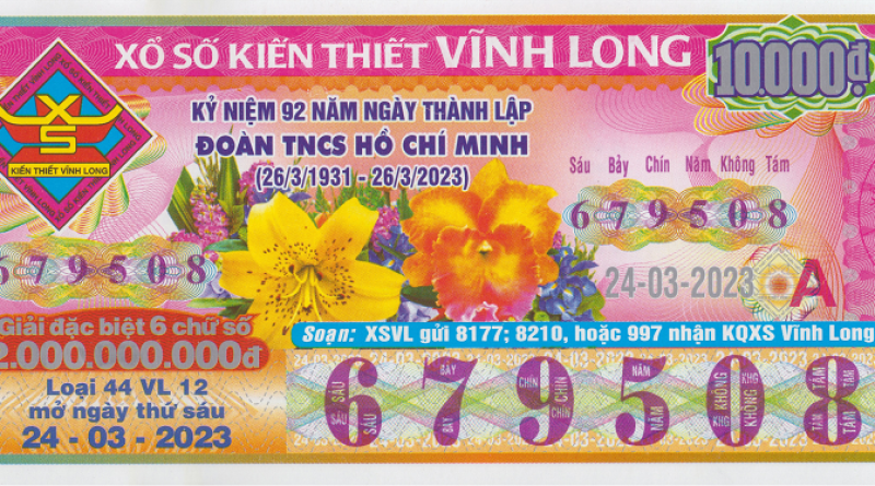 Kết quả xổ số Vĩnh Long chi tiết mới nhất hôm nay