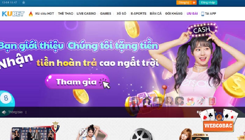 Rất nhiều quyền lợi khi tham gia tại nhà cái Kubet