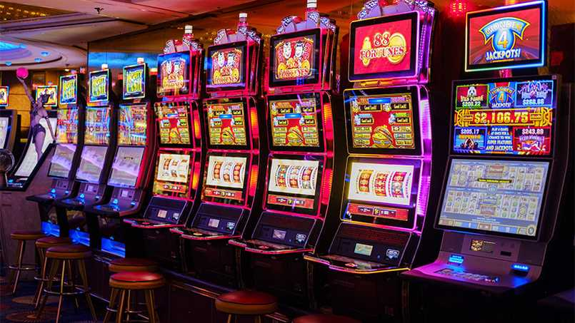 Hình ảnh máy quay slot truyền thống