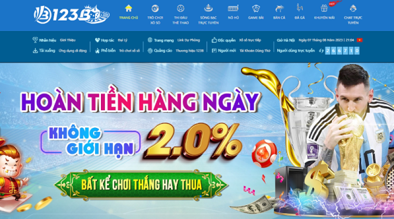 Săn thưởng khuyến mãi 123B Casino chưa bao giờ dễ đến thế