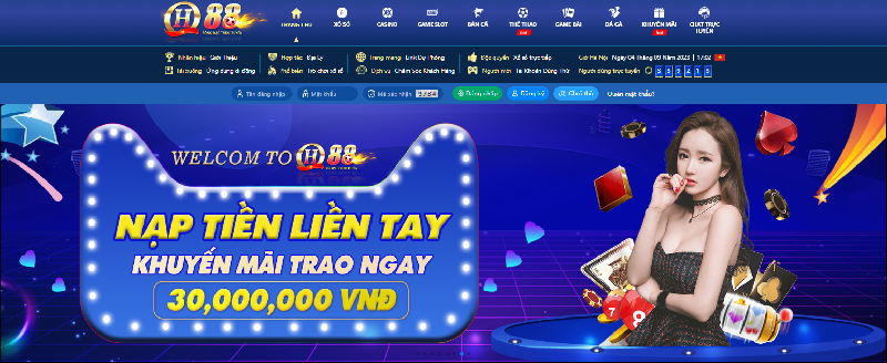 Đánh giá tổng quan về thế giới cá cược Live Casino QH88