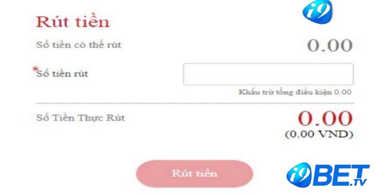 Rút tiền I9bet - Trải nghiệm phần thưởng cực đã