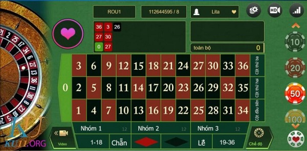 Tìm hiểu cách chơi và chiến thuật trong trò chơi Kubet Roulette