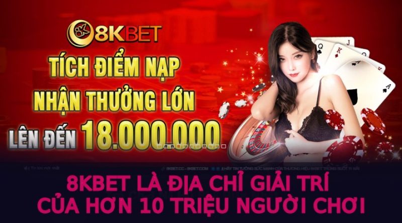 8kbet, Nhà Cái Cá Cược Trong Mơ Đối Với Mọi Bet Thủ 