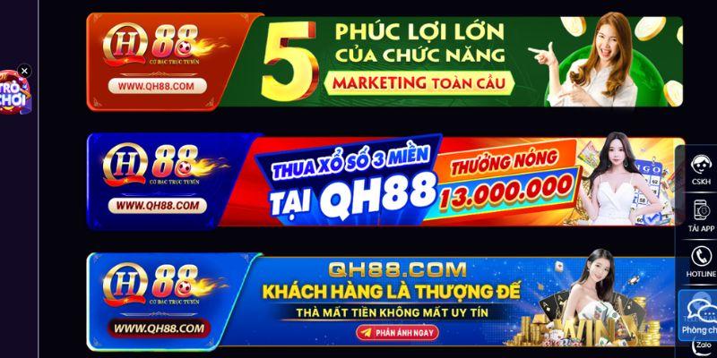 Hệ Thống Các Khuyến Mãi Đặc Biệt Của Qh88