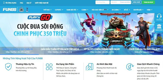 Fun88BK là đại lý uy tín của Fun88