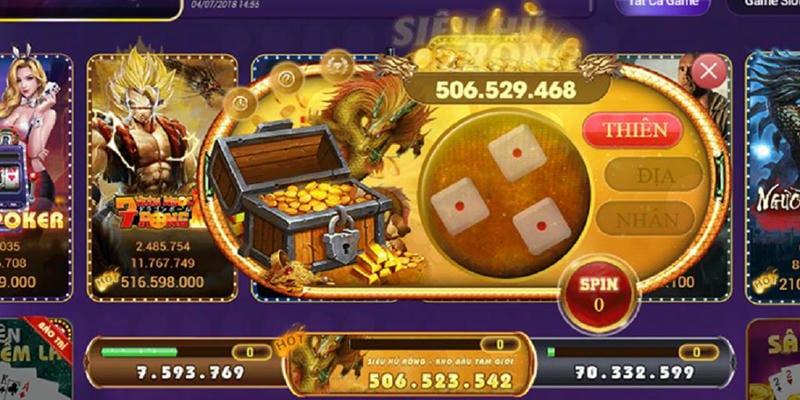  Cài đặt mức cược linh hoạt trong slot 78WIN.