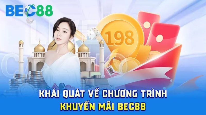 Khuyến mãi BEC88 mới nhất 2025 – Ưu đãi cực khủng cho hội viên